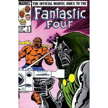 Fantastic Four (Vol 1) Official Marvel Index to # 003 VFN- AMERICAN COMICS
