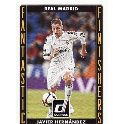 Donruss Soccer 2015 6 Javier Hernandez Fantastic Finishers