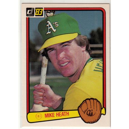 1983 Donruss baseball card 517 Mike Heath