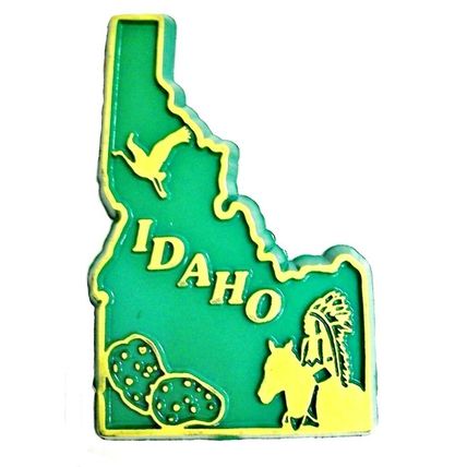 Idaho United States Fridge Magnet