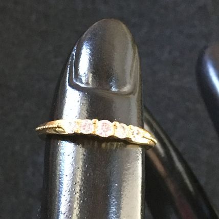 Ring Wedding Simple Yellow Gold Plate Slim #285 USA Seller