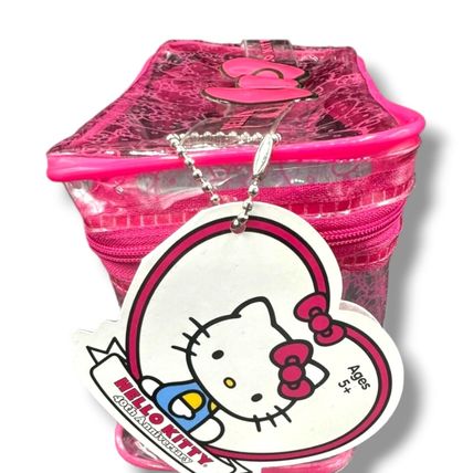 Hello Kitty's 40th Anniversary HOT PINK Carrying Case NEW