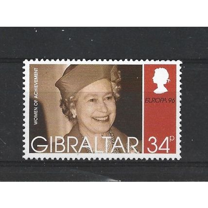 Gibraltar.SG769 34p Queen Elizabeth II.Mounted Mint.Nov23