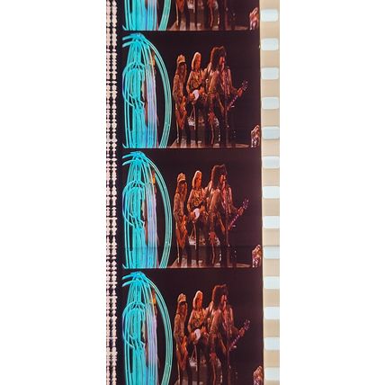 AEROSMITH. Pk MTP - A044r. 1 STRIP OF 5 - 35MM FILM CELLS.