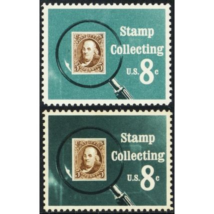1474a, Mint NH 8¢ Black Color Omitted Error PSE Certificate * Stuart Katz