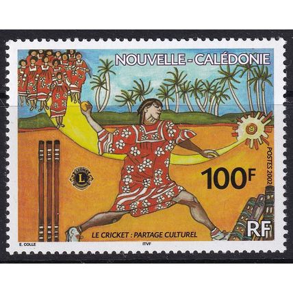 New Caledonia 2002 SG 1254 UMM - Sport/Cricket (E-304 (3))