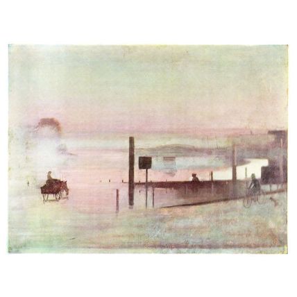 Victor Pasmore The Quiet River Tate Gallery Painting Postcard