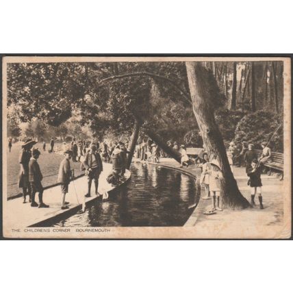 The Children's Corner, Bournemouth, Hampshire, 1919 - RA Series Postcard
