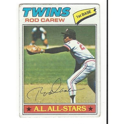 1977 TOPPS ROD CAREW #120