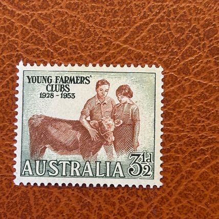 AUSTRALIA 1953 25th ANNIVERSARY YOUNG FARMERS' CLUBS SG267 MNH VGC