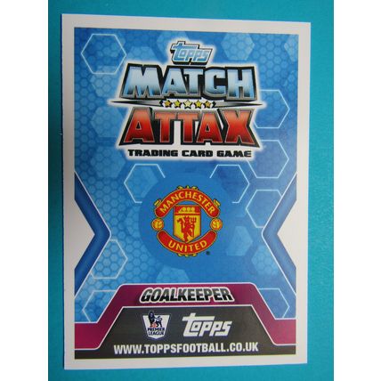 181. David De Gea - Manchester Utd - Match Attax 2013/14 Football Card EF1