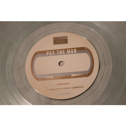 PAY THE MAN/CRACK BABIES-10" Limited Edition Split Color Vinyl Numbered Promo