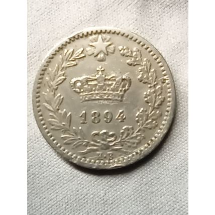 KINGDOM OF ITALY - 20 CENTS 1894