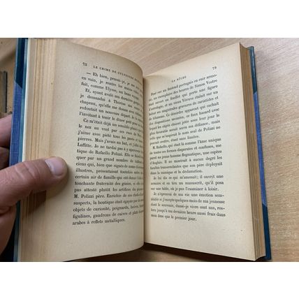 c1920s ANATOLE FRANCE "LE CRIME DE SYLVESTRE BONNARD" FRENCH FICTION BOOK (P3)