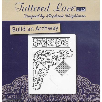 Tattered Lace. Build An Archway Die Set. Die Cutting Cardmaking Scrapbooking