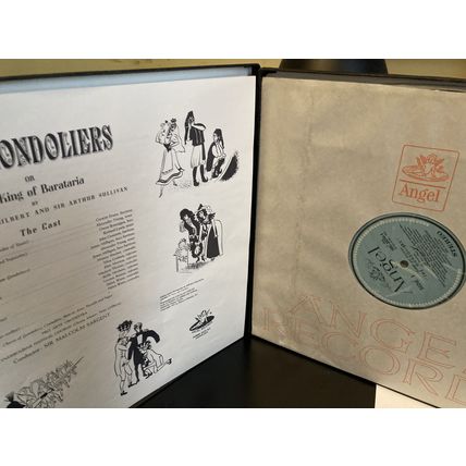 Gilbert & Sullivan - The Gondoliers - LP Box Set - 1951 - Angel