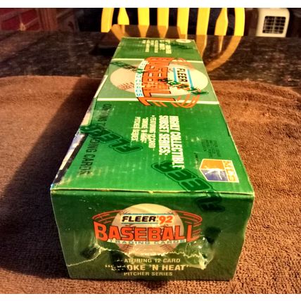 Fleer 1992 Baseball Trading Cards Unopened Box 732 Cards Rookies Rodger Clemens