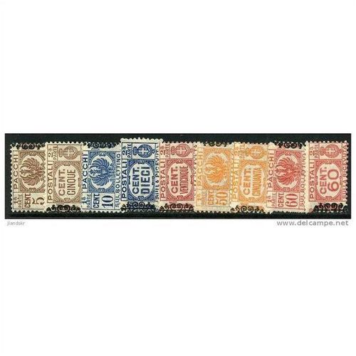 1945 9 different values - #99 MH (*)