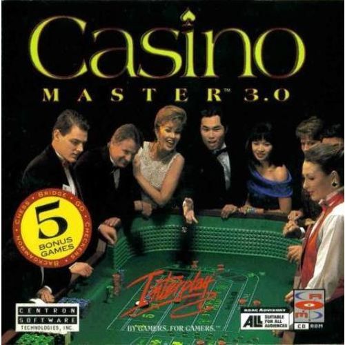 Casino Master 3.0 (PC-CD, 1997) for Win/DOS - NEW CD in SLEEVE