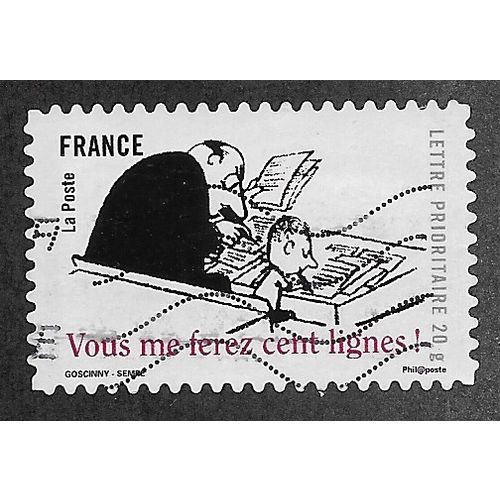 FRA 2009 (56c)(S/A) 'SOURIRES -VOUS ME FEREZ..' FINE USED (EBID55-195)