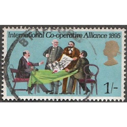 1970 Anniversaries. 1/-d Value. International Co-op Alliance. Fine Used