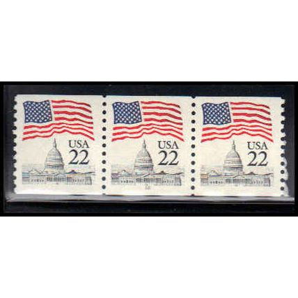 2115a 22c U.S. Flag Very Fine MNH PNC 12/3 PA2522