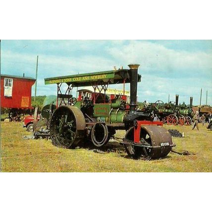 AVELING & PORTER ROAD ROLLER Postcard (Salmon 6-05-60-26)
