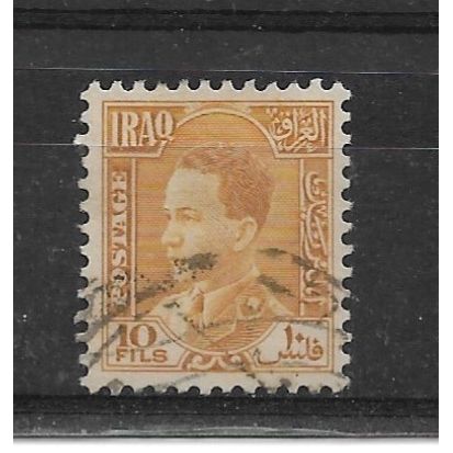 Iraq.SG178 10f King Ghazi (Yellow).Fine Used.Nov21a