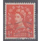 GB 1953 0.5d orange used SG515
