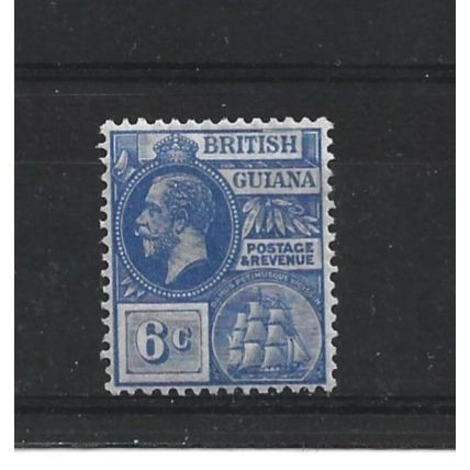 BritishGuiana.SG276 6c Bright Blue.Mounted Mint.Jan25