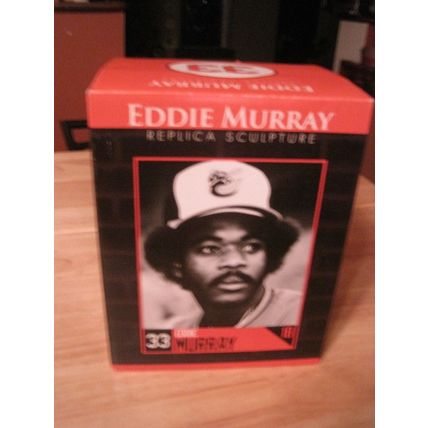 Eddie Murray Baltimore Orioles # 33 Replica Bronze Sculpture NEW IN BOX