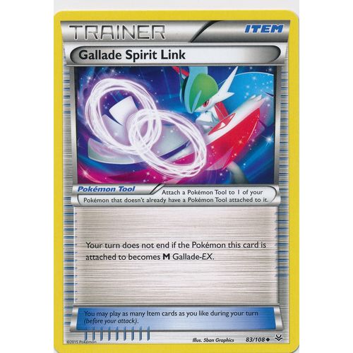 Pokemon Roaring Skies #83/108 Gallade Spirit Link
