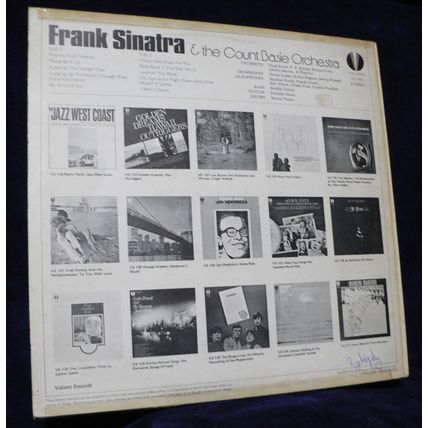 Frank Sinatra & The Count Basie Orchestra - Valiant Records 1970
