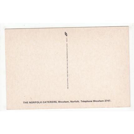 The Norfolk Caterers Restaurant Wroxham Postcard