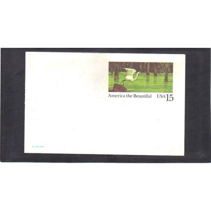 UX129 15c America the Beautiful CV01395