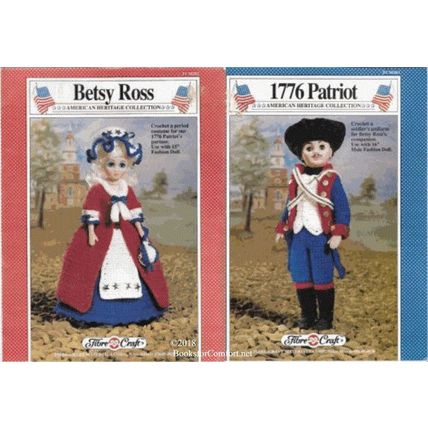 American Heritage Collection Betsy Ross & 1776 2 Crochet Patterns