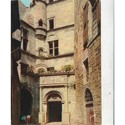 Sarlat Hotel de Maleville France Postcard posted 1962 VGC
