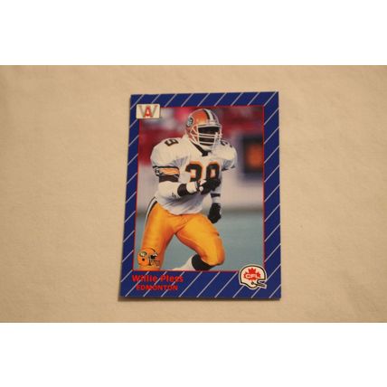Willie Pless 1991 AW Sport All-World CFL NO. 42