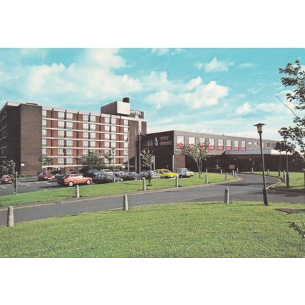 Washington Post House Hotel Northumbria Postcard