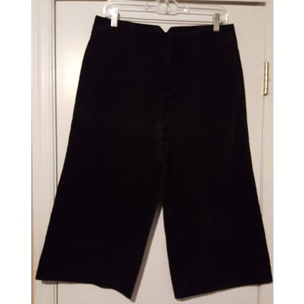 Pre-Owned Women’s Navy Blue Liz Claiborne Corduroy Capri’s (Sz 10)