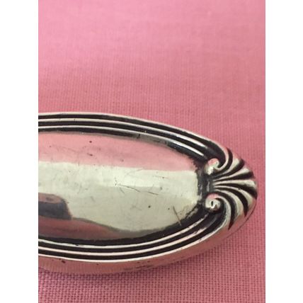 Antique Rococo Style Sterling Silver Button Hook Birmingham 1922