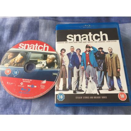 Snatch (2009 Blu-Ray of 2000 Guy Ritchie film) Jason Statham Brad Pitt Alan Ford