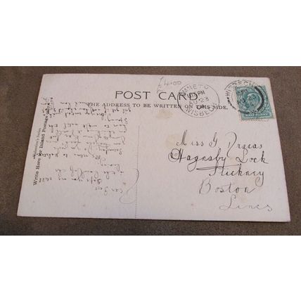 1904 fr postcard - Pretty scene, Wherry Hotel, Oulton Broad - Norfolk