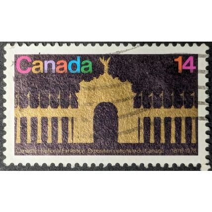 STAMP Canada SG922 1978 14c Centenary of National Exposition Used