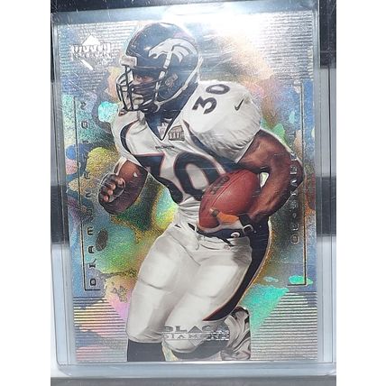 1999 Upper Deck Black Diamond TERRELL DAVIS (Broncos) Diamonation #D3