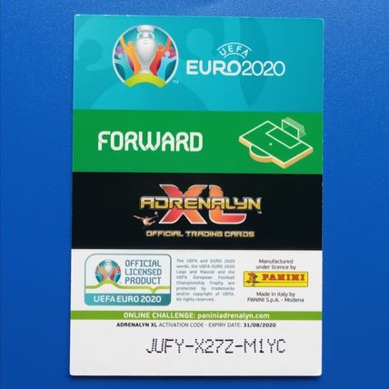 2020 Panini Adrenalyn XL UEFA Euro 2020 Preview #188 - Kylian Mbappe France