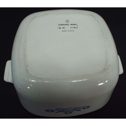USA Mint Vintage Corning Ware Blue Cornflower 1 3/4 Quart 8 7/8 Length