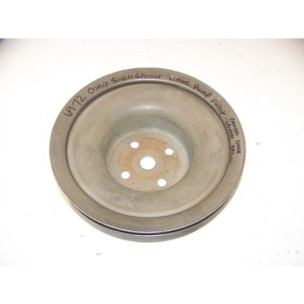 1969 70 71 72 CHEVROLET CAMARO NOVA CHEVELLE SINGLE GROOVE WATER PUMP PULLEY