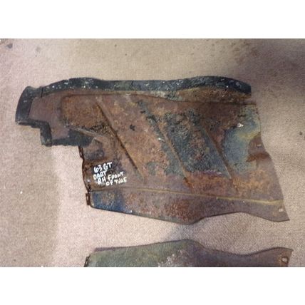 1963 Dodge Dart Splash Shields OEM Behind Headlights