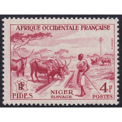 French West Africa 1955 SG 88 Used - (C-023 (17))